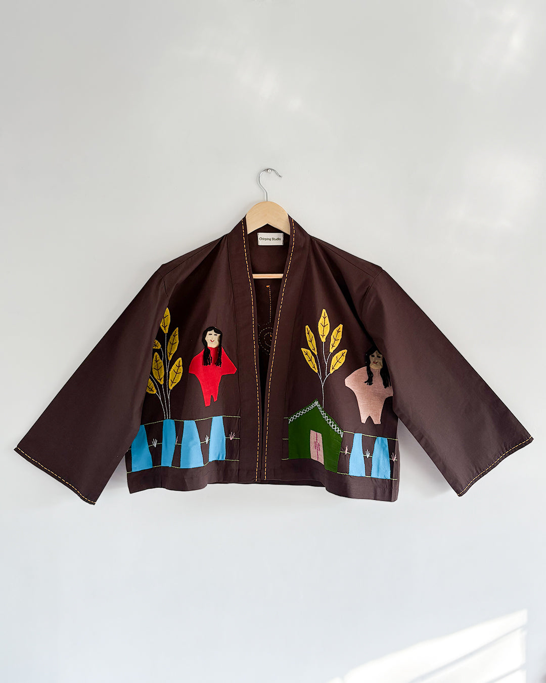 Hittin' Nostalgia Appliqué Shrug