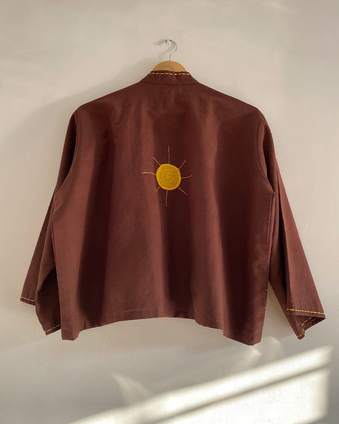 Hittin' Nostalgia Appliqué Shrug