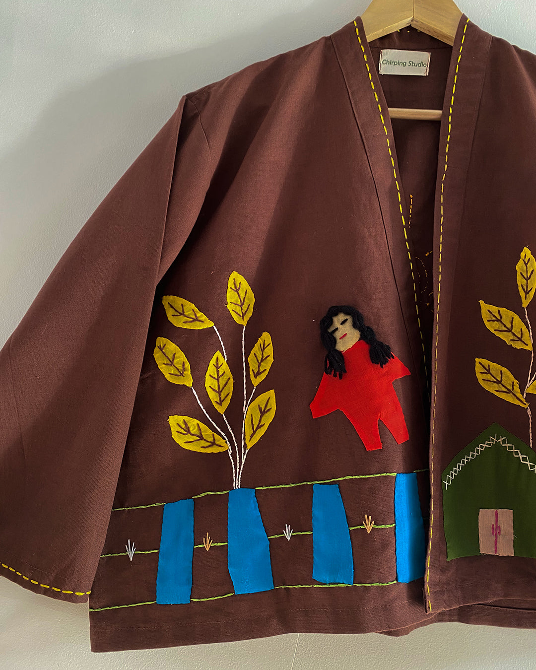 Hittin' Nostalgia Appliqué Shrug