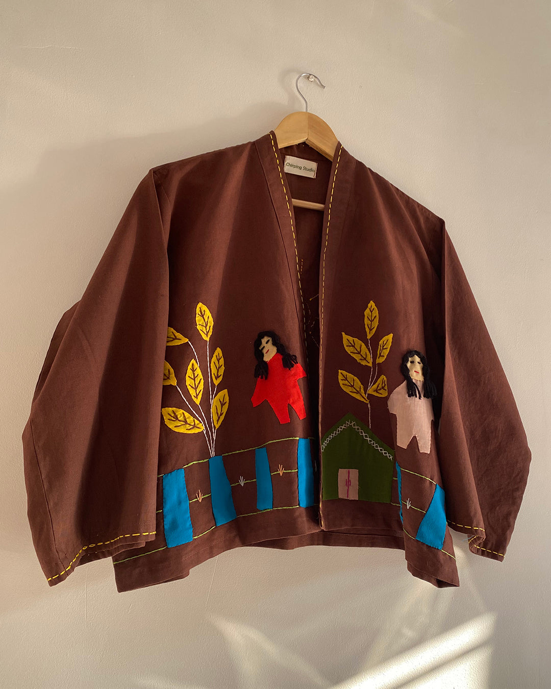 Hittin' Nostalgia Appliqué Shrug