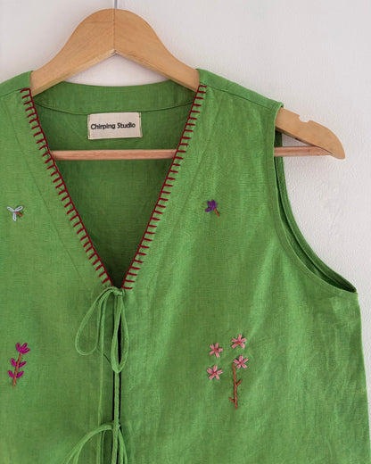 Fieldsong Tie Up Top