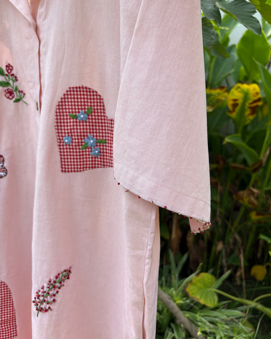 Sweetheart Stroll Shirt Dress