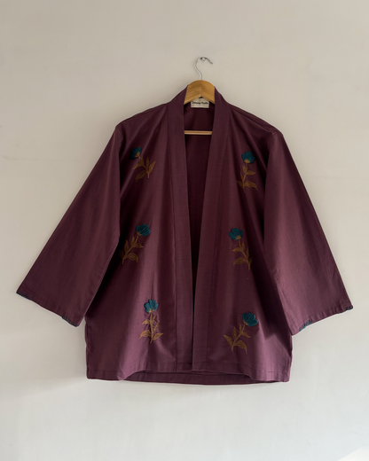 Plum Haze Shrug