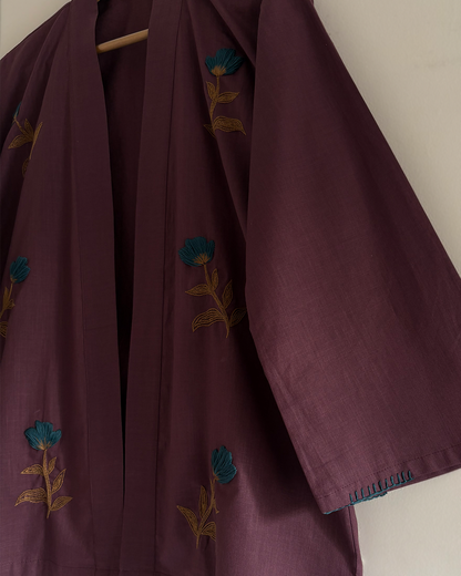 Plum Haze Shrug