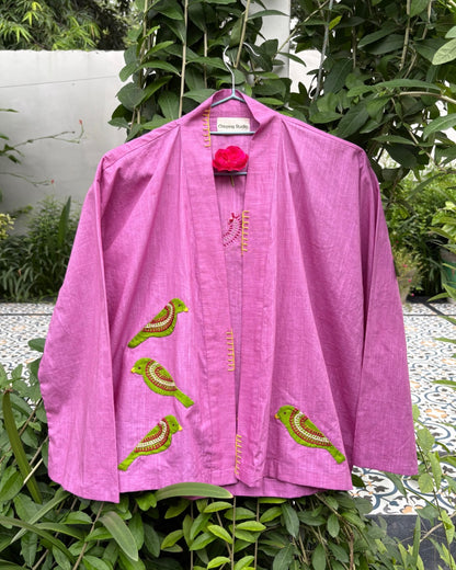 Sittin' Pretty Appliqué Shrug