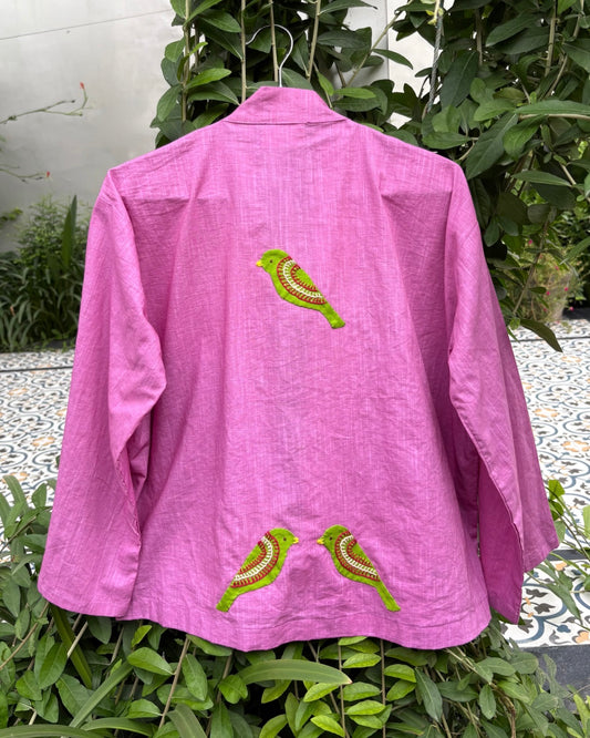 Sittin' Pretty Appliqué Shrug