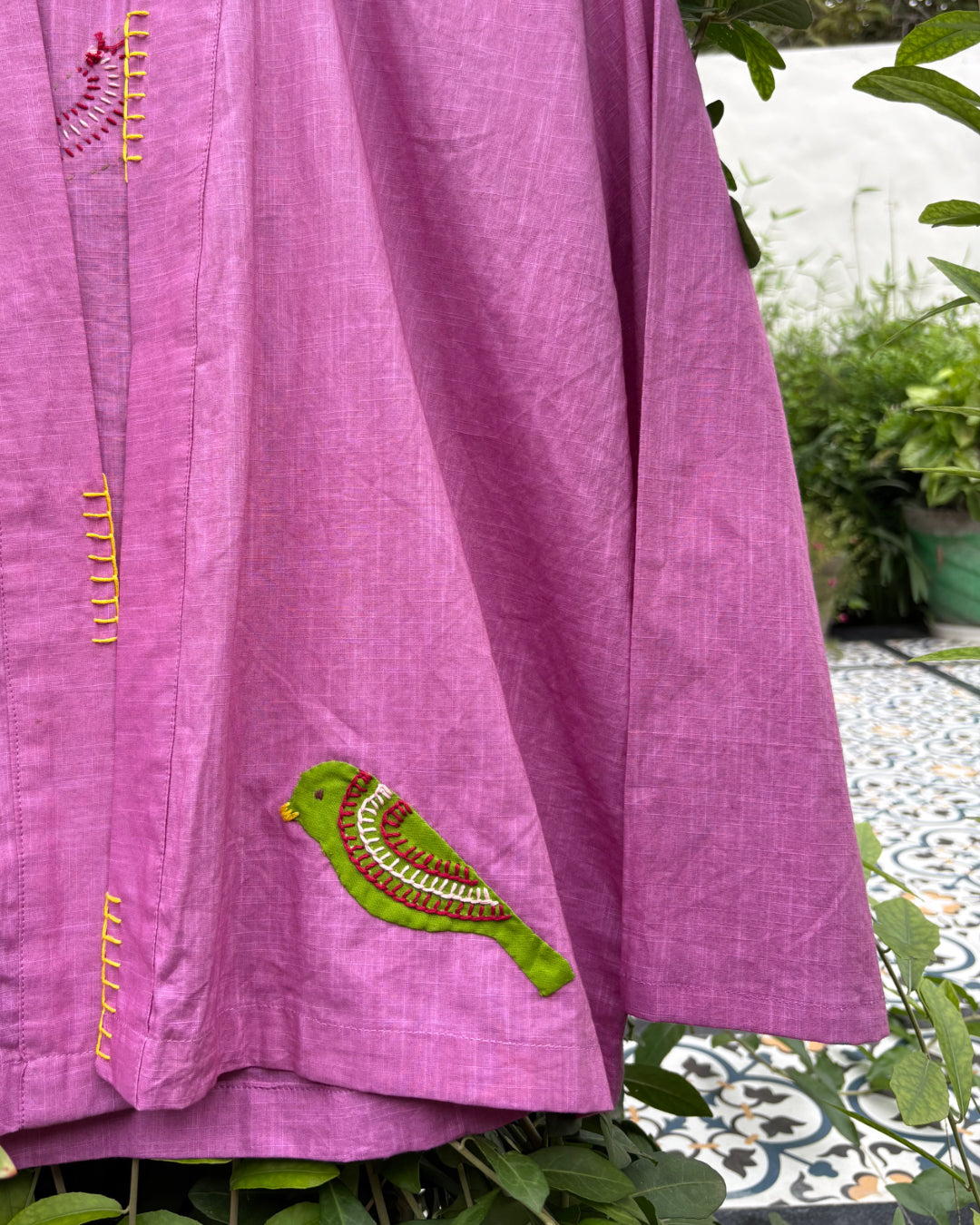 Sittin' Pretty Appliqué Shrug