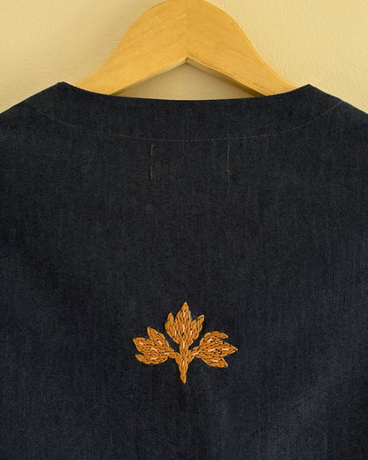 Twin Sparrow Denim Vest