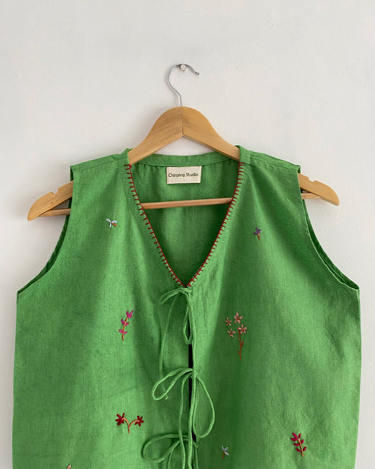 Fieldsong Tie Up Top