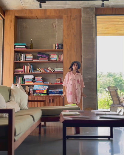 Sweetheart Stroll Shirt Dress